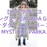 Read more about the article 【カナダグース 】ロング丈【CANADA GOOSE】カナダグーススーパーコピー MYSTIQUE PARKA