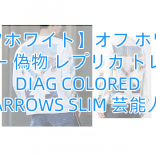 Read more about the article 【オフホワイト】オフ ホワイト パーカー 偽物 レプリカ トレーナー DIAG COLORED ARROWS SLIM 芸能人